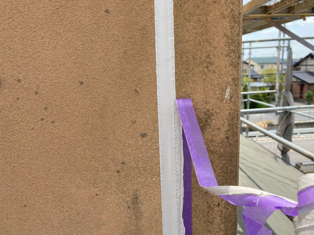 【シーリング工事】マスキング撤去