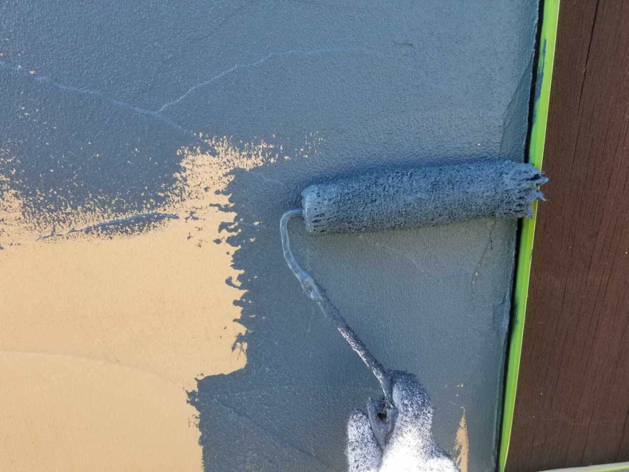 【外壁塗装3】中塗り