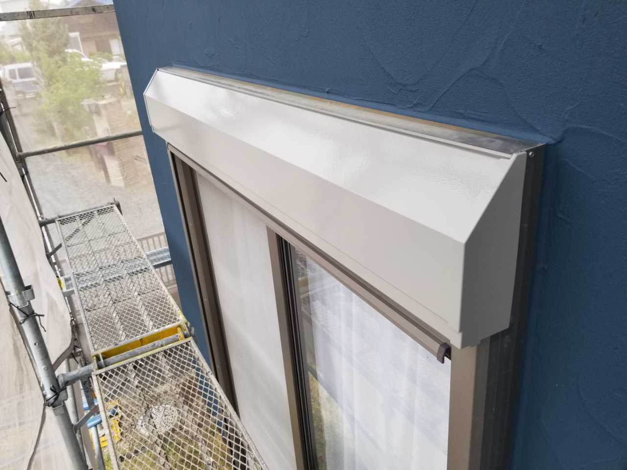 【シャッターボックス塗装】完了