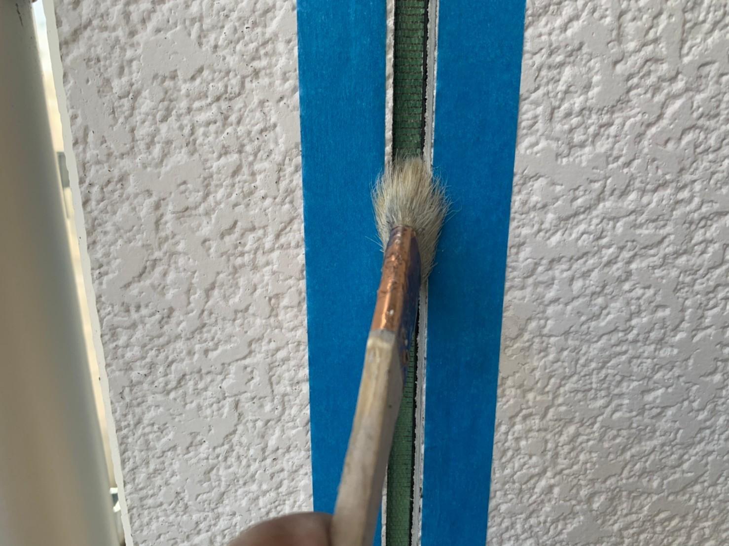 【シーリング工事】プライマー処理