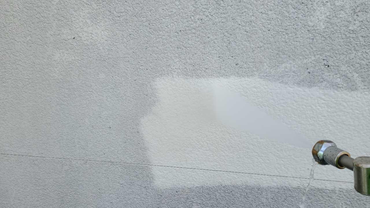 【外壁洗浄】高圧水洗浄