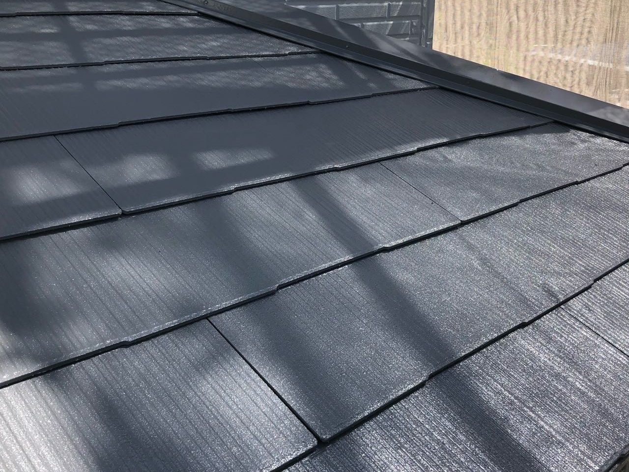 【屋根塗装】完了