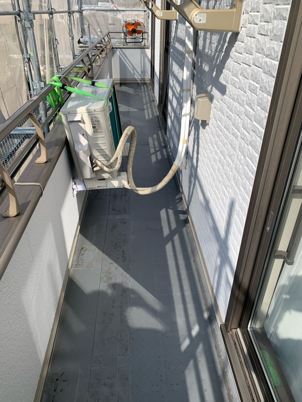 【防水工事】清掃・ケレン作業