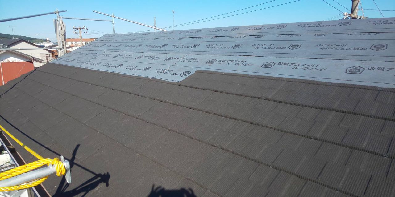 【屋根板金工事】屋根本体施工2