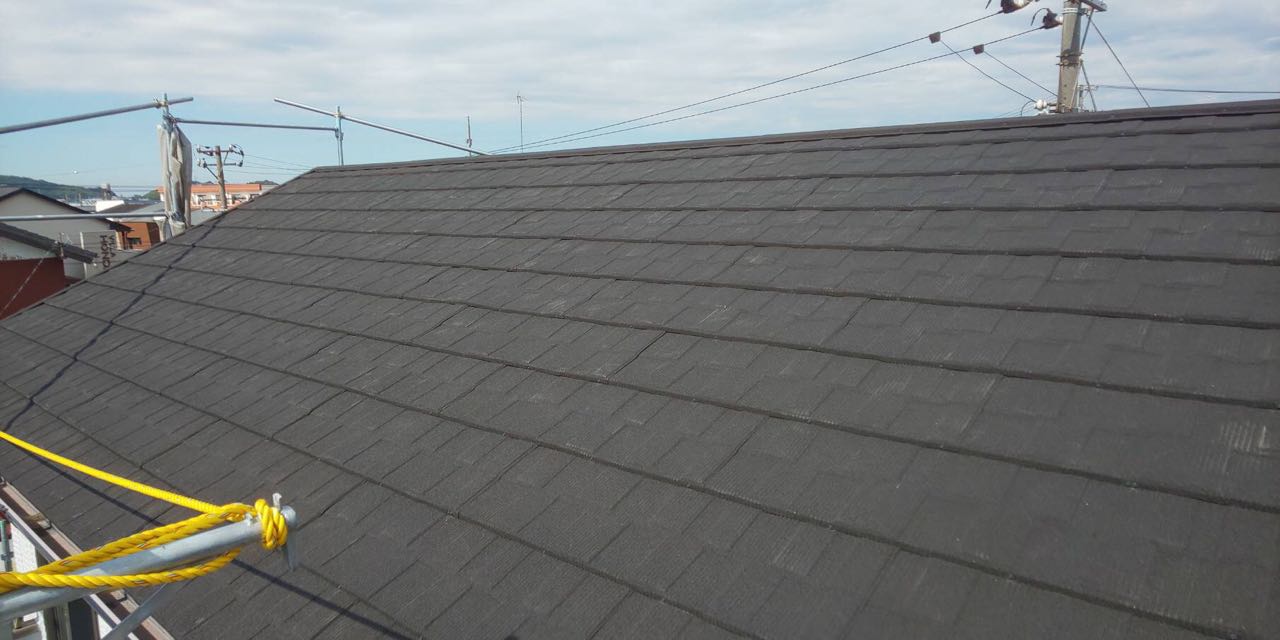 【屋根板金工事】完成全景