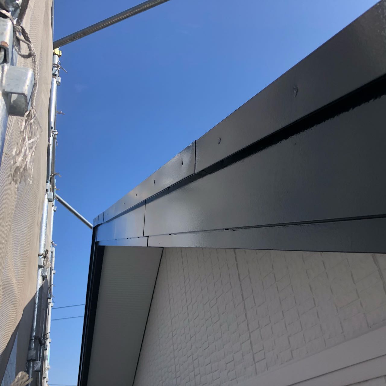 【破風・鼻隠し塗装】完了