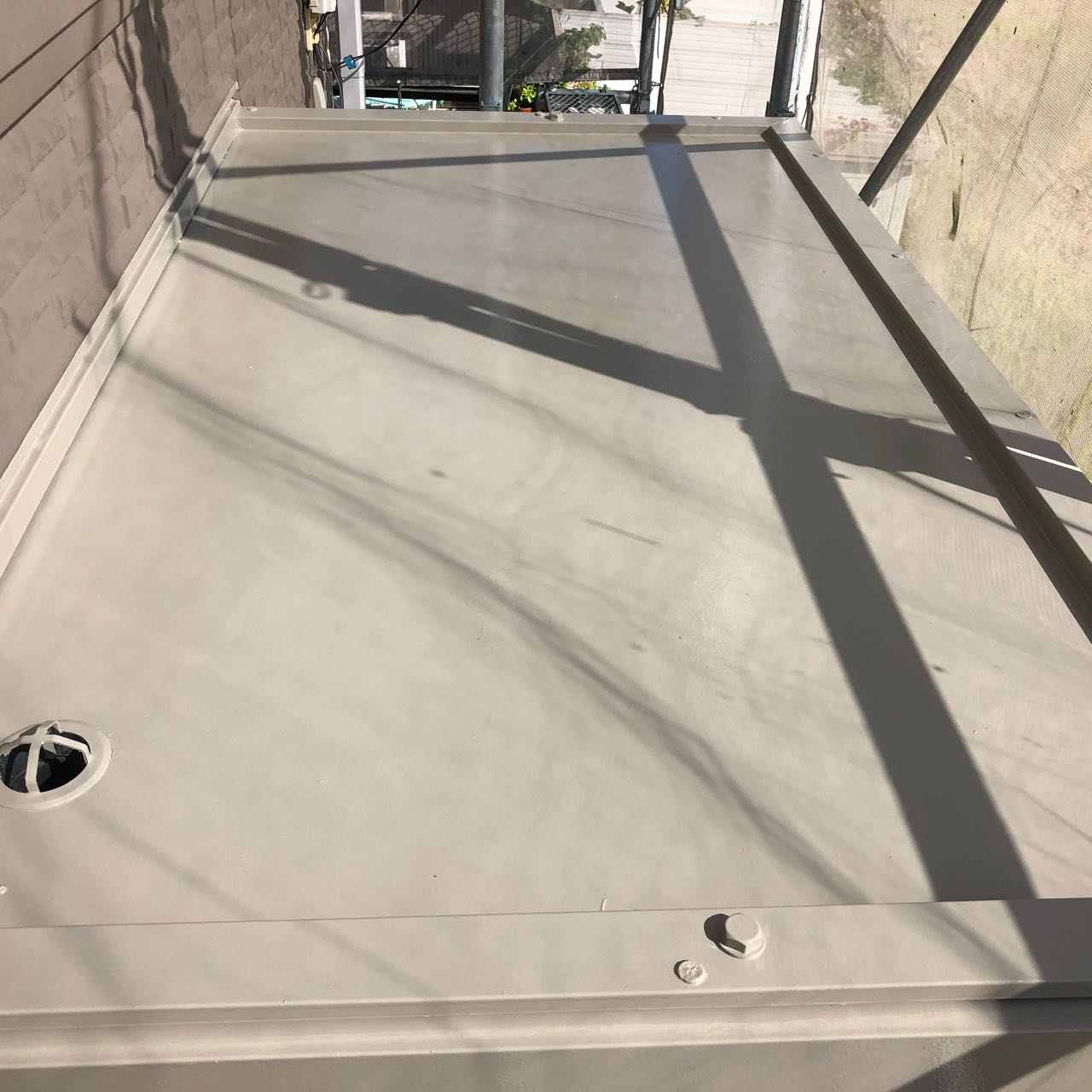 【庇塗装】完了