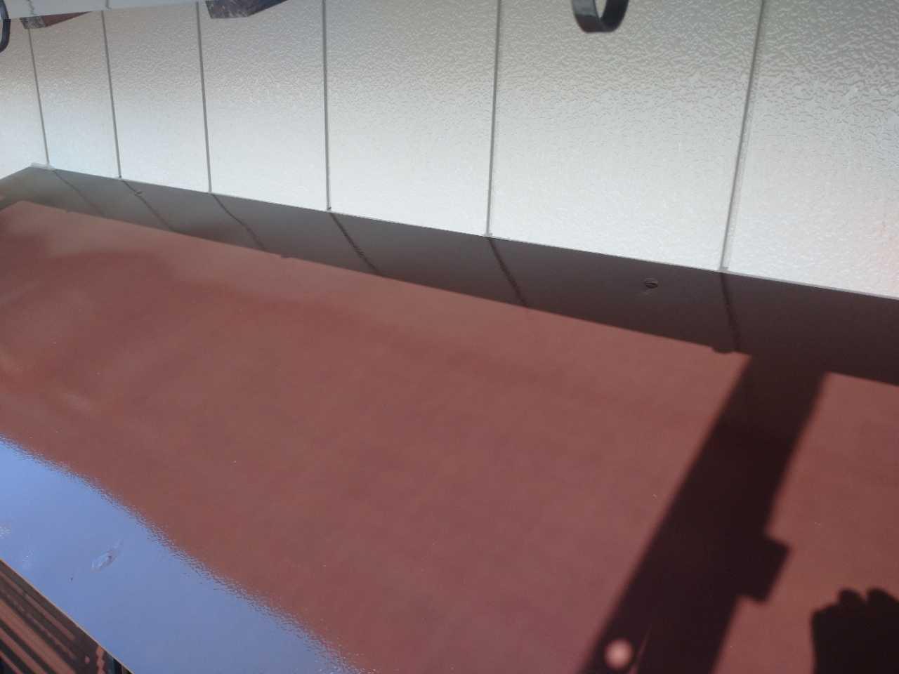 【庇塗装】完了