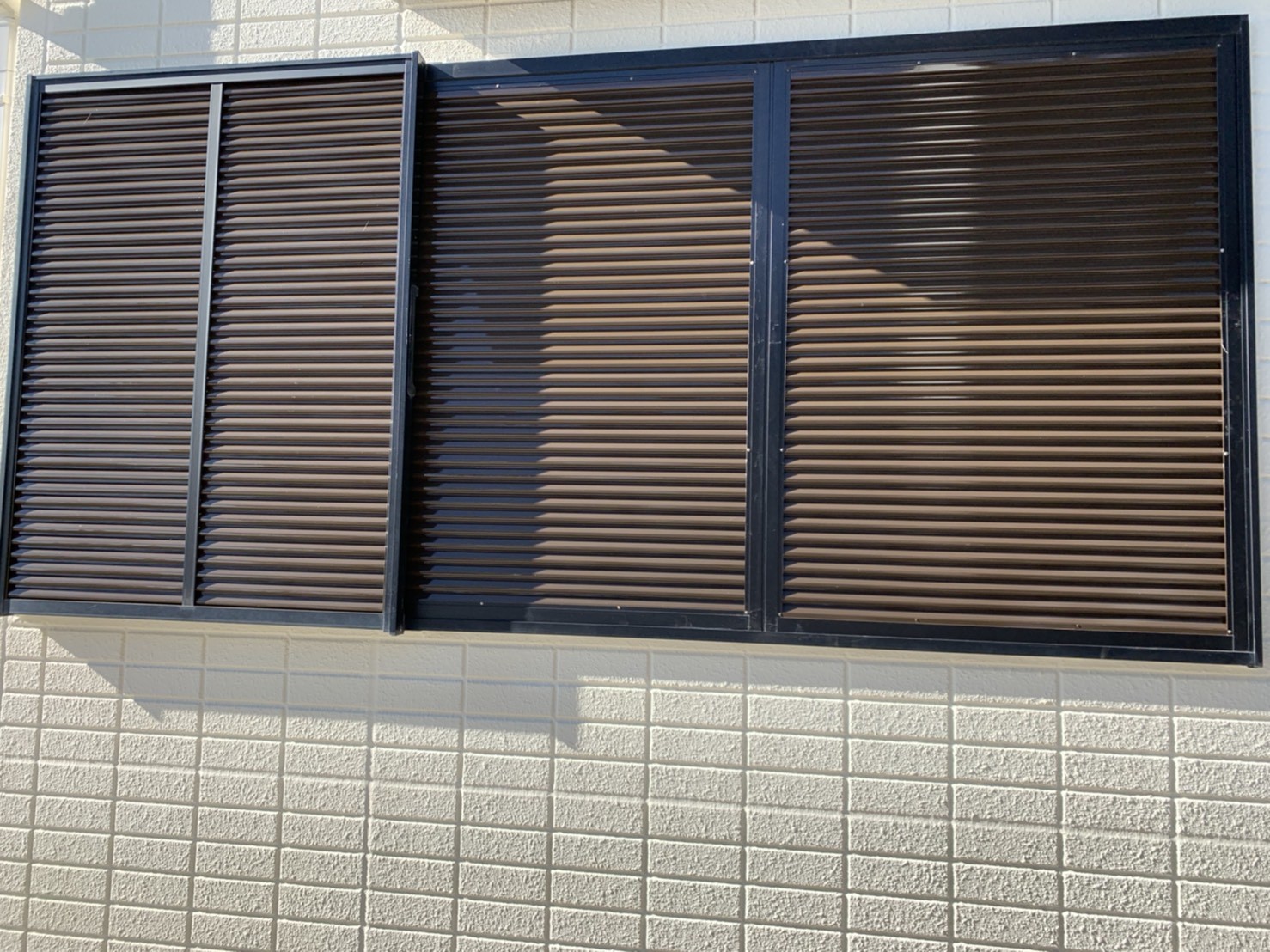 【雨戸塗装】完了