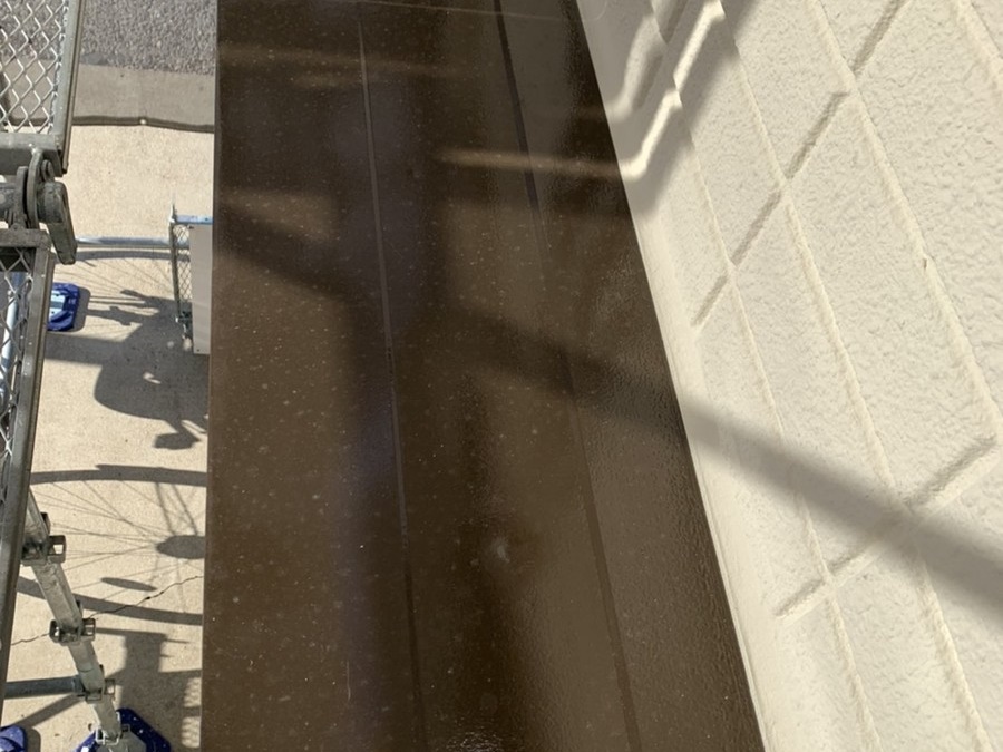 【庇塗装】完了