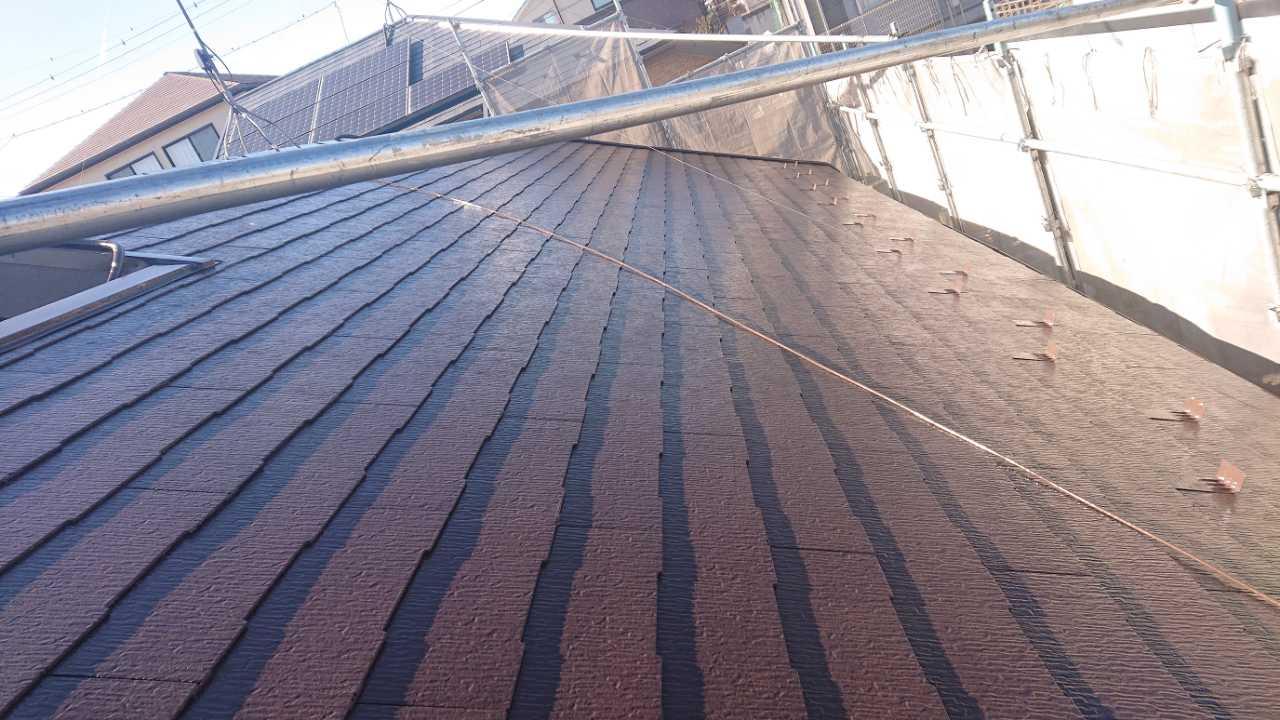 【屋根塗装】完了