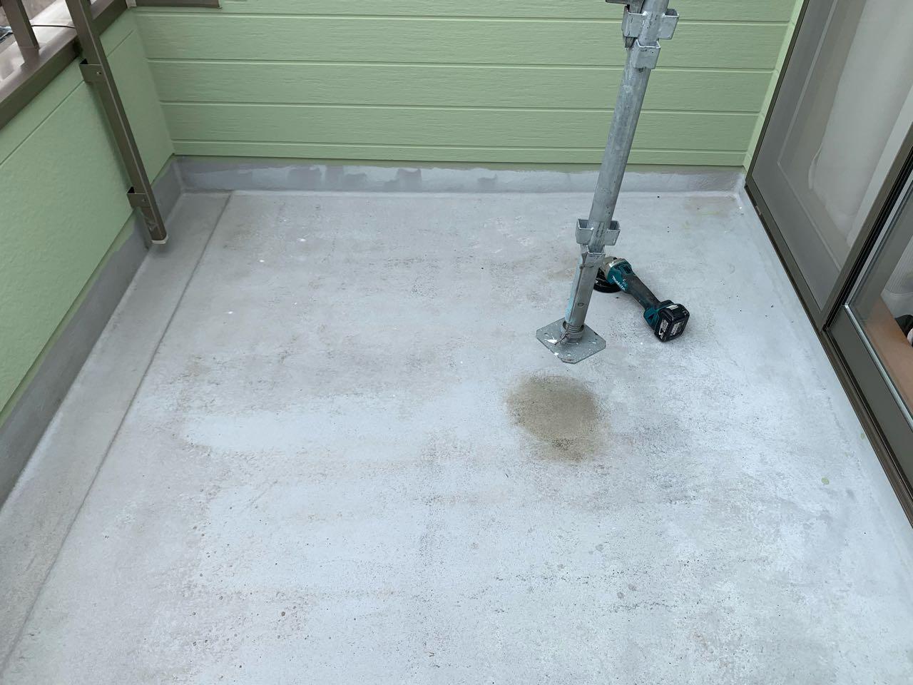 【防水工事】清掃・ケレン作業