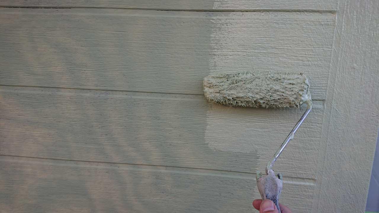 【外壁塗装1】上塗り