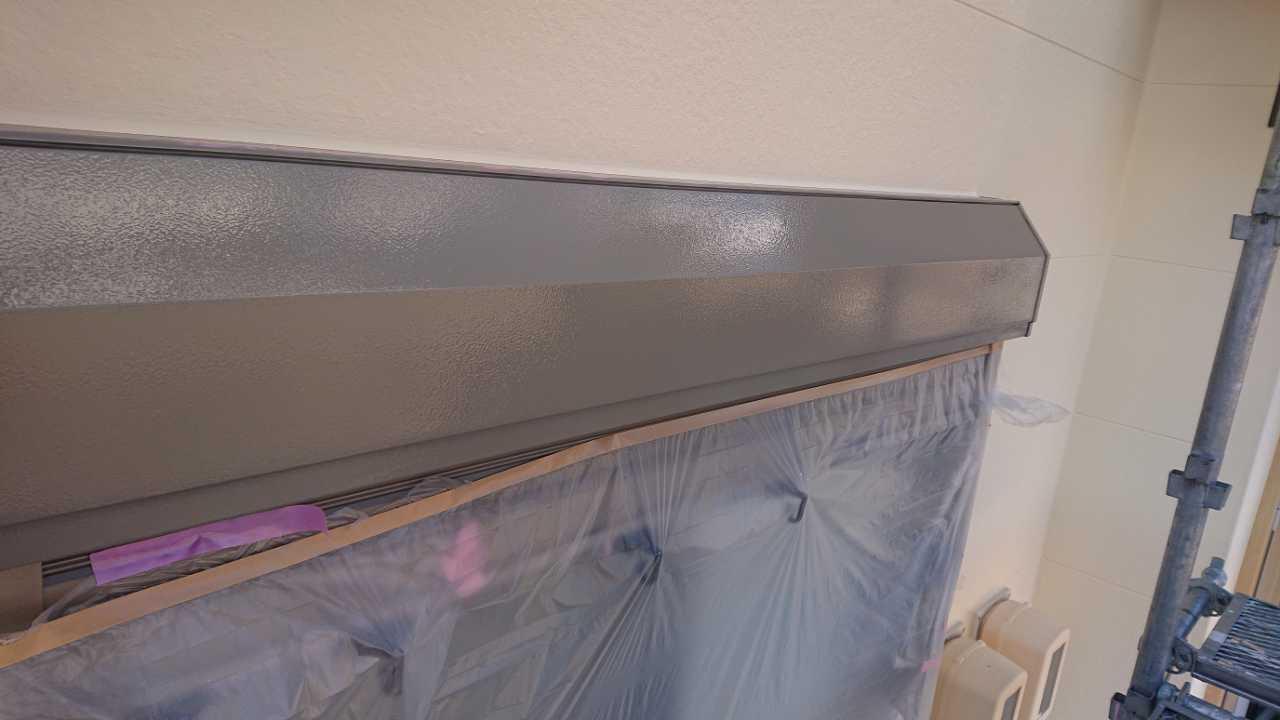 【シャッターボックス塗装】完了