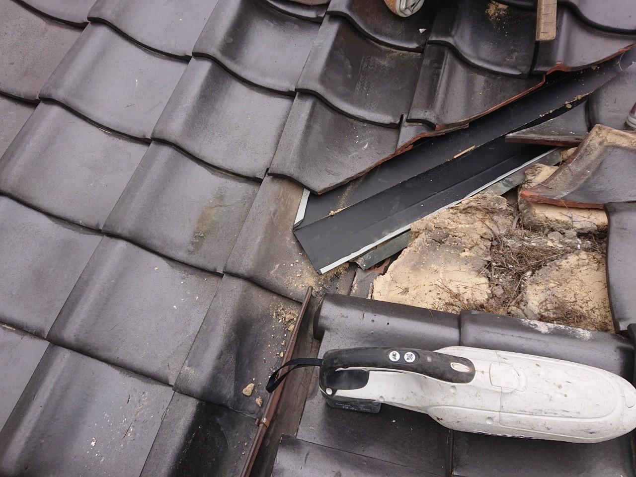 【破風・鼻隠し板金工事】完了