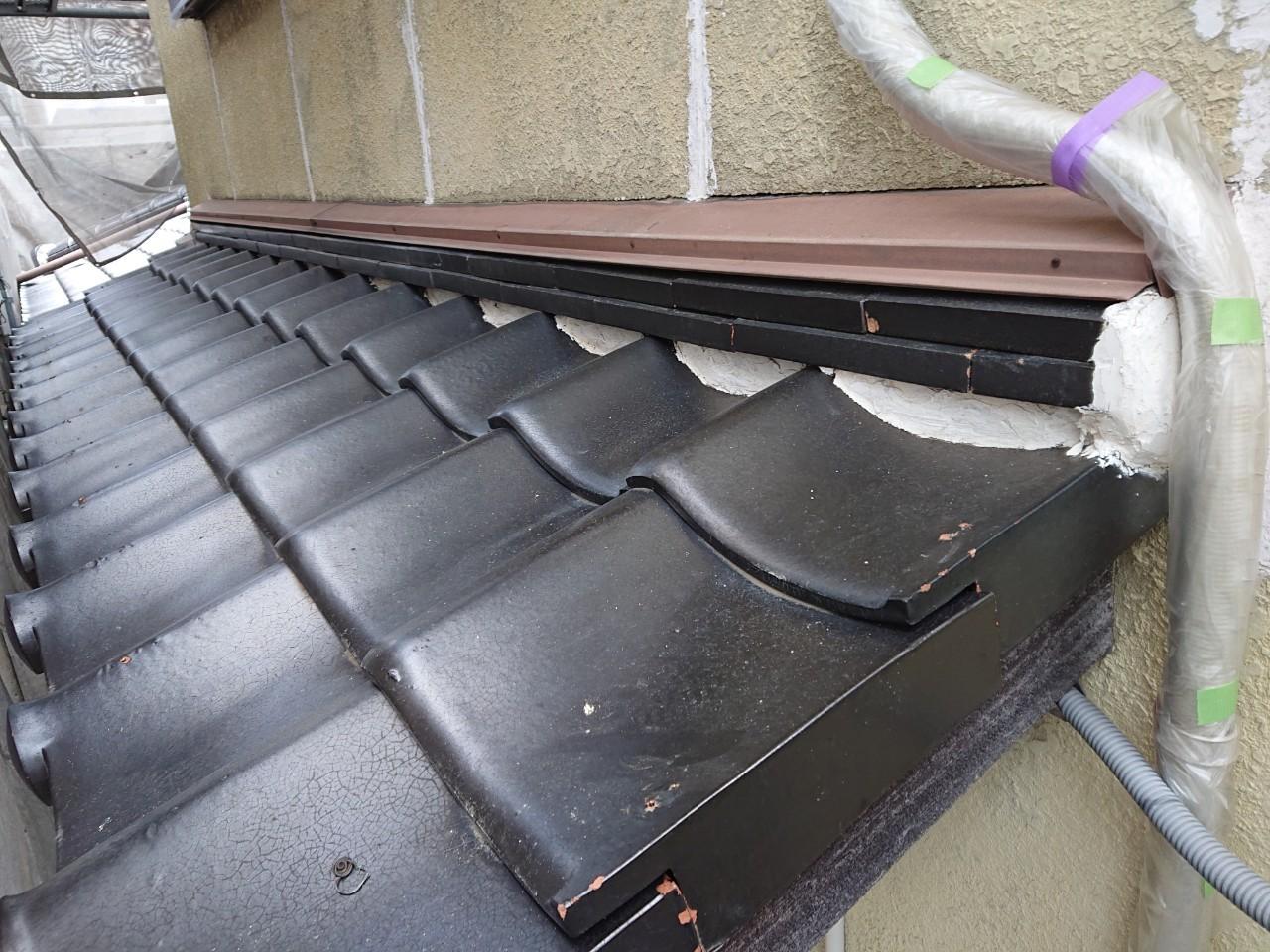 【漆喰工事】熨斗施工前