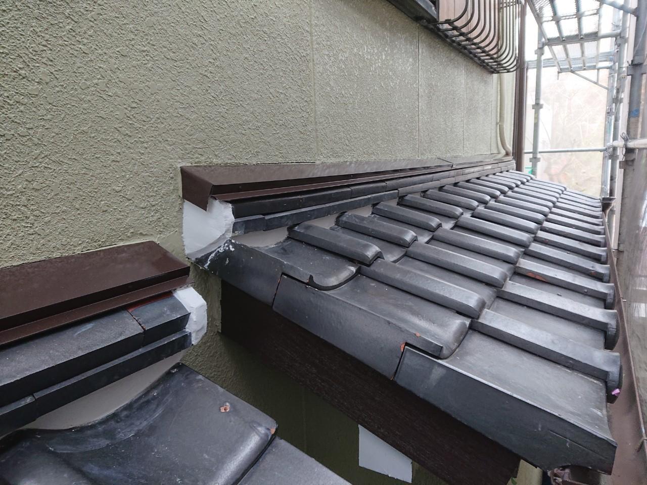 【漆喰工事】熨斗完了