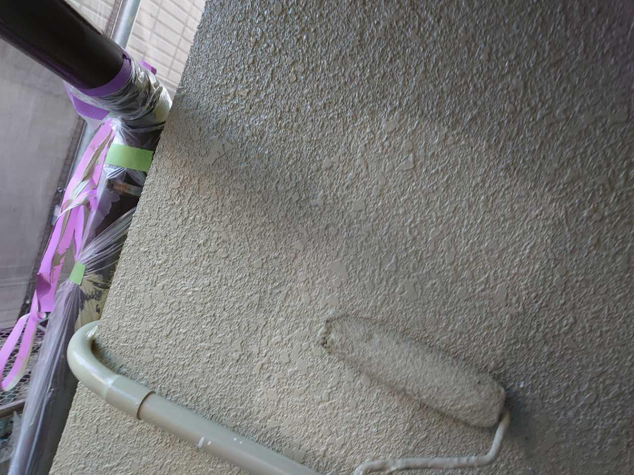 【外壁塗装1】上塗り