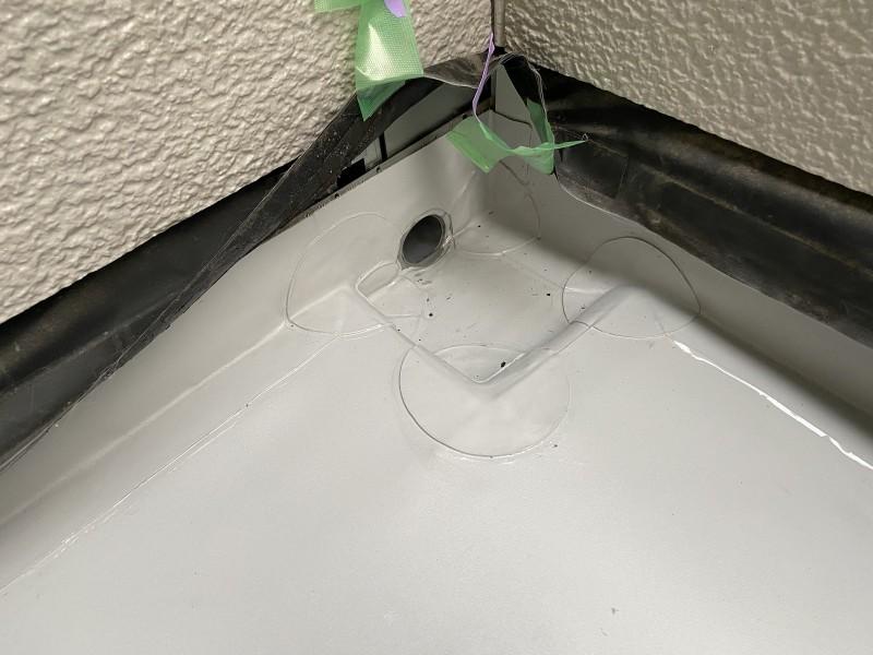 【防水工事】トップコート塗布
