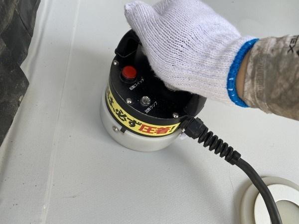 【防水工事】トップコート塗布