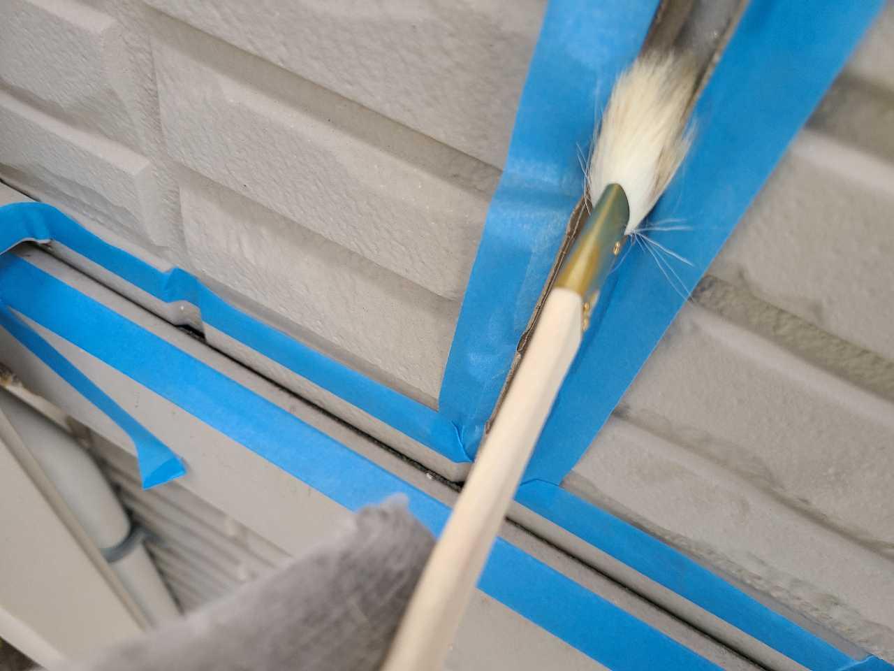 【シーリング工事】プライマー処理