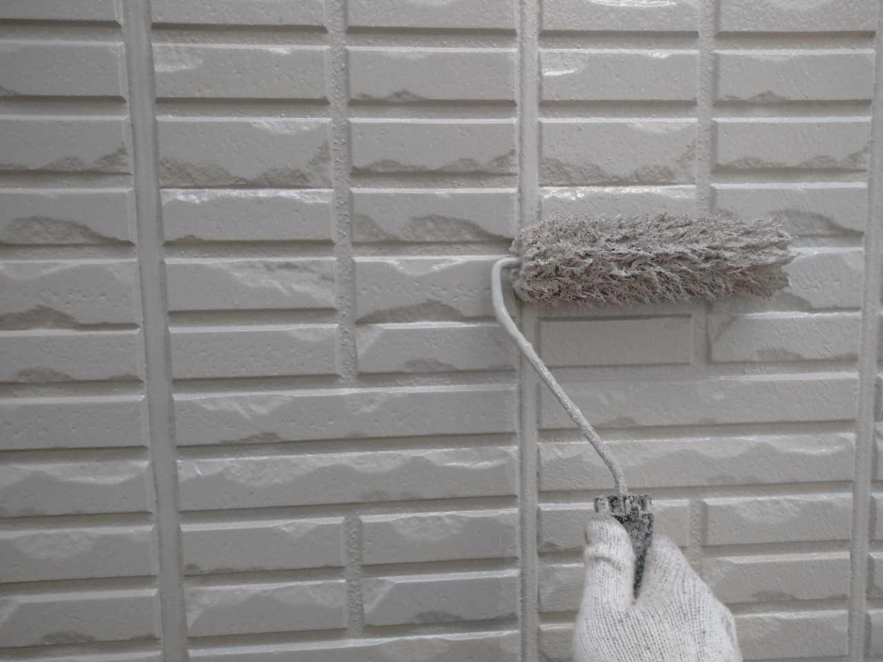 【外壁塗装1】上塗り