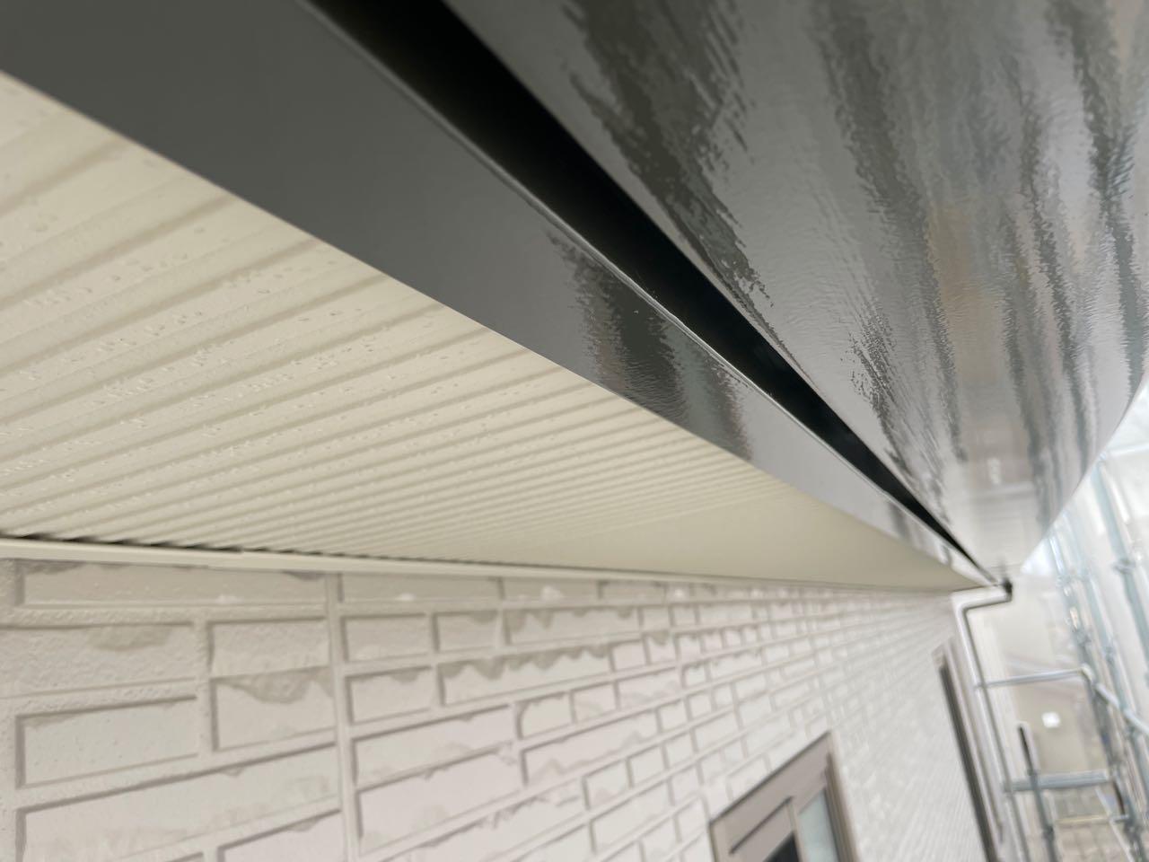 【破風・鼻隠し塗装】完了