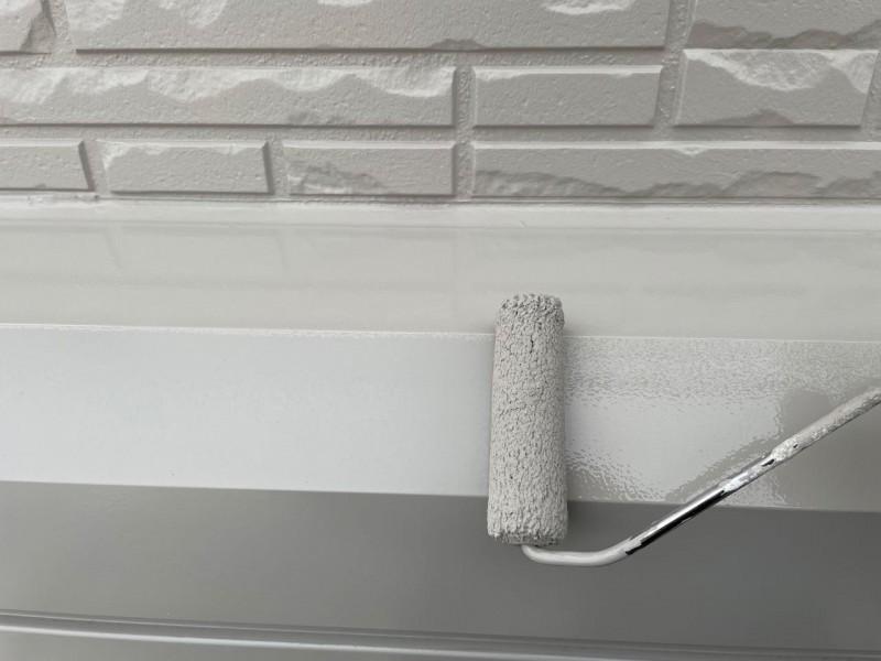 【シャッターボックス塗装】下塗り