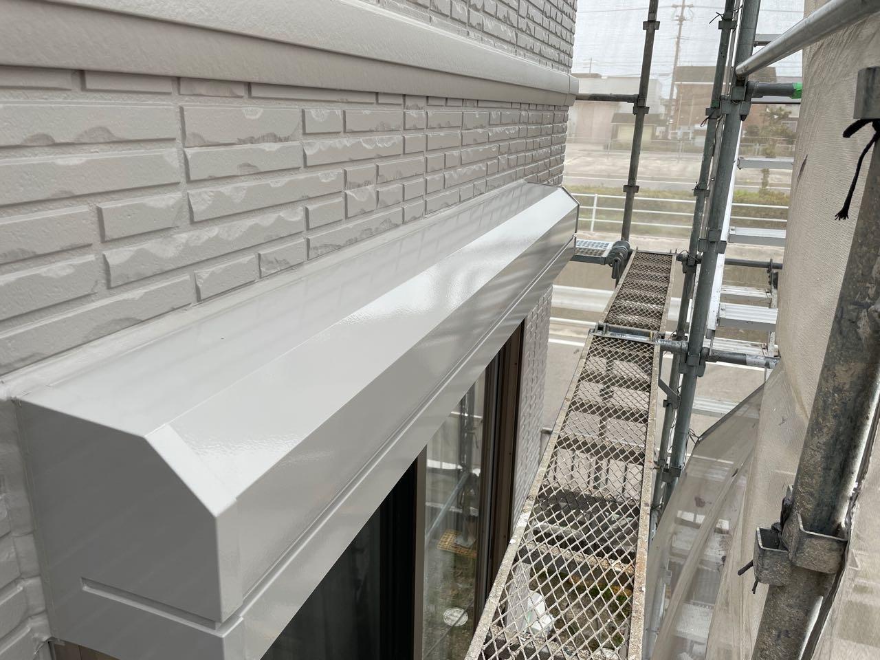 【シャッターボックス塗装】完了