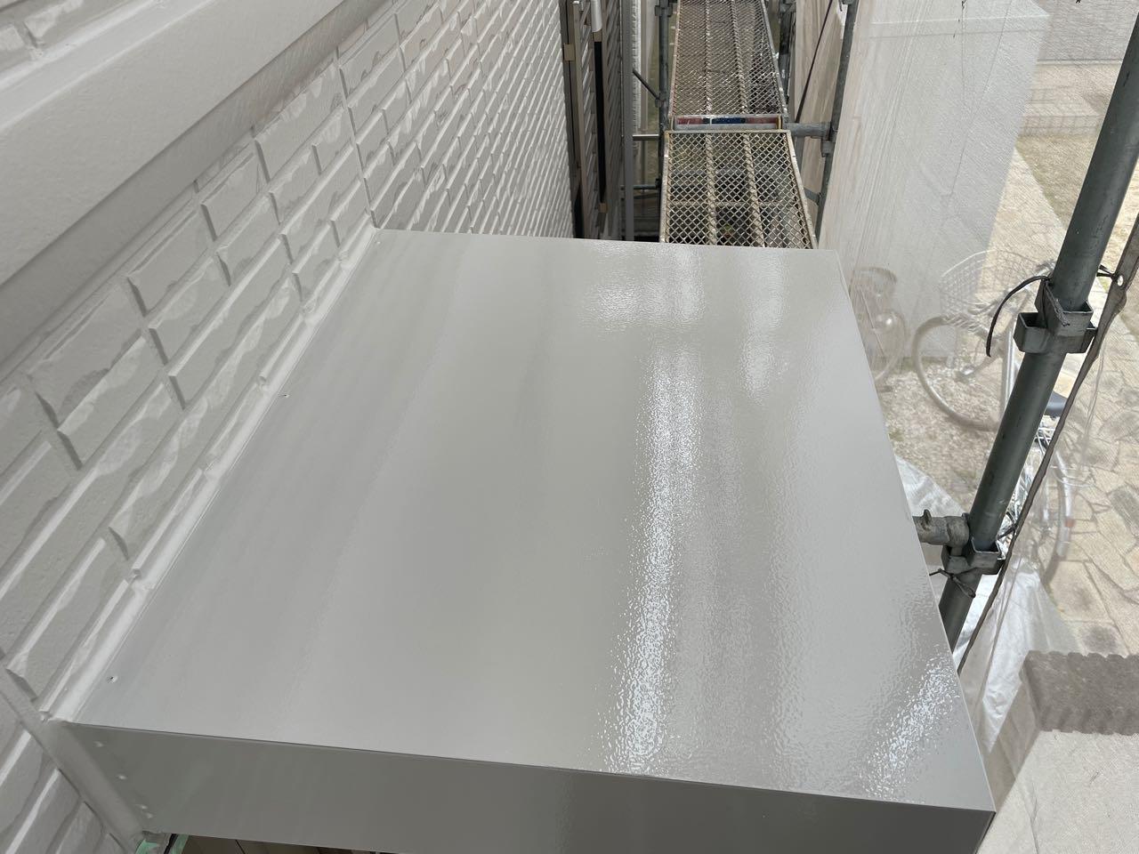 【庇塗装】完了