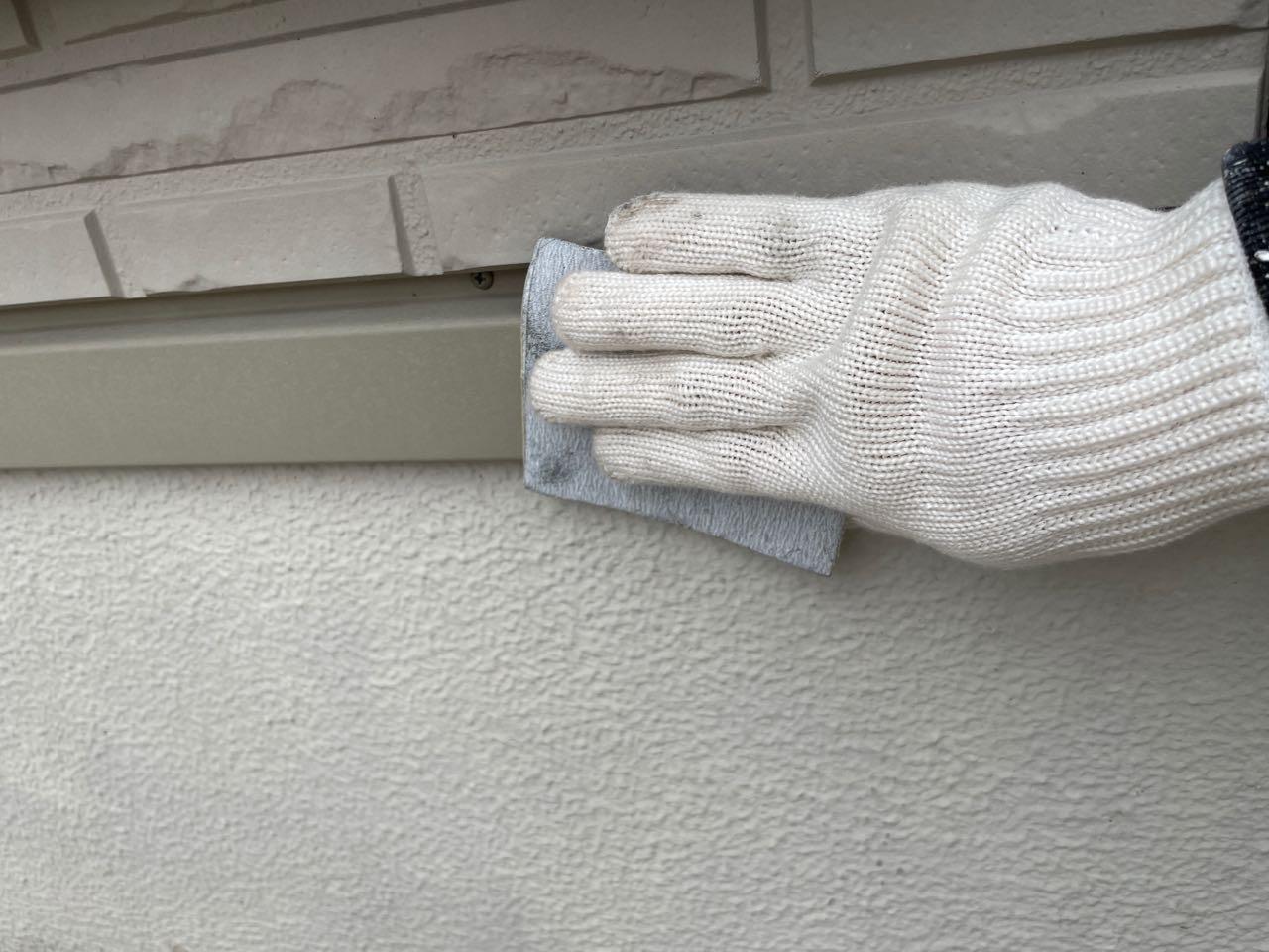 【水切り塗装】ケレン作業