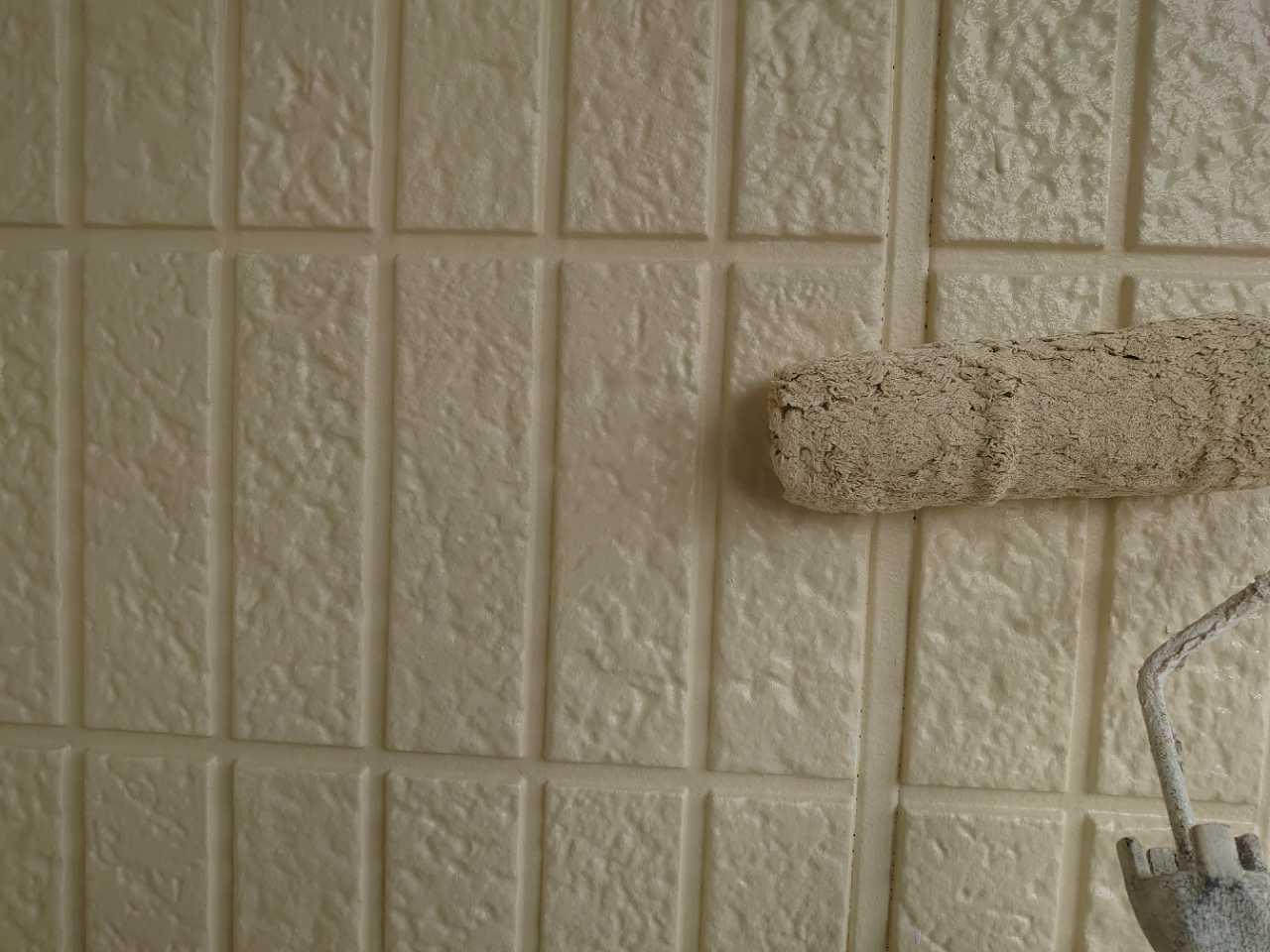 【外壁塗装1】上塗り