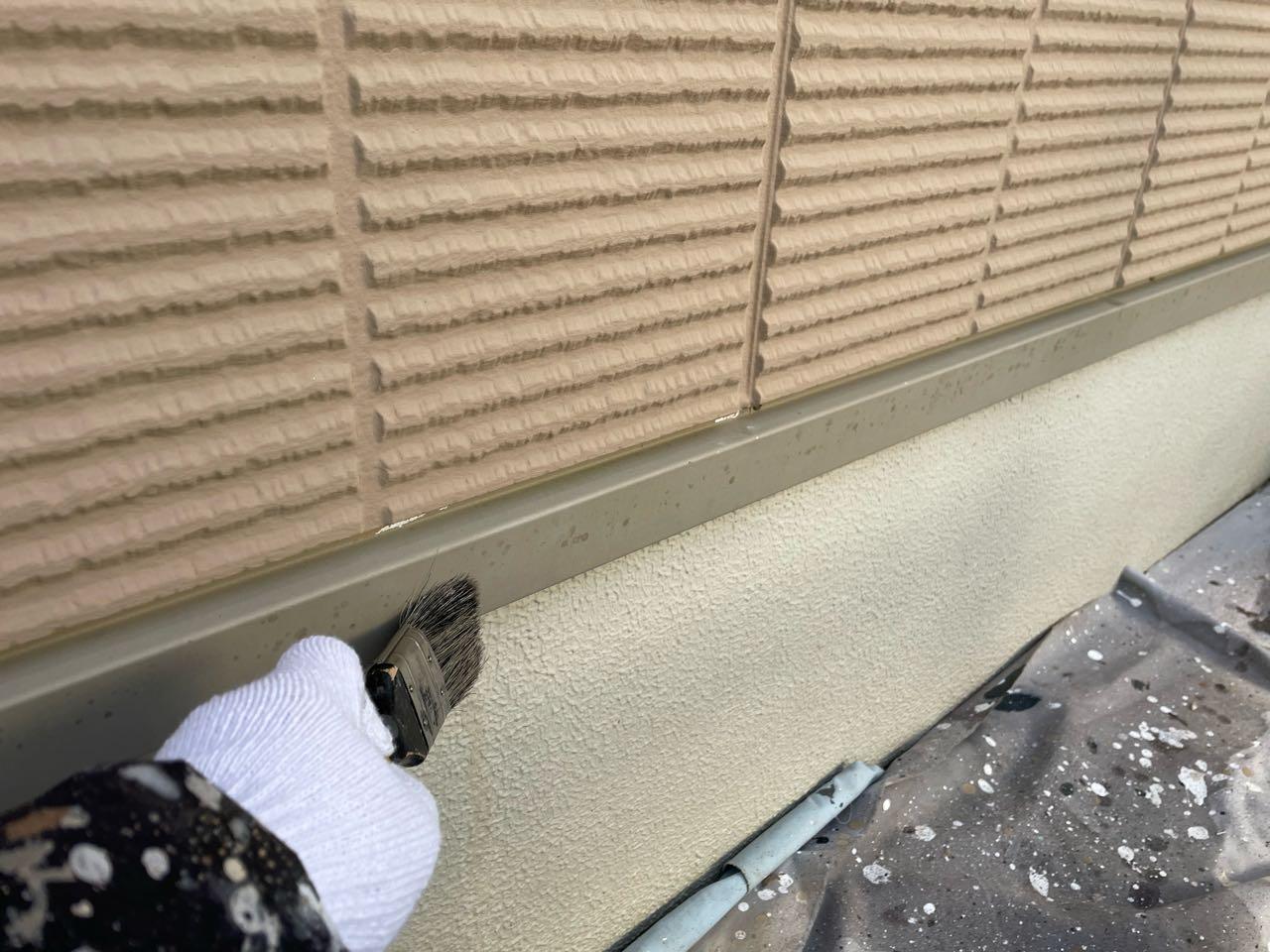 【水切り塗装】ケレン作業