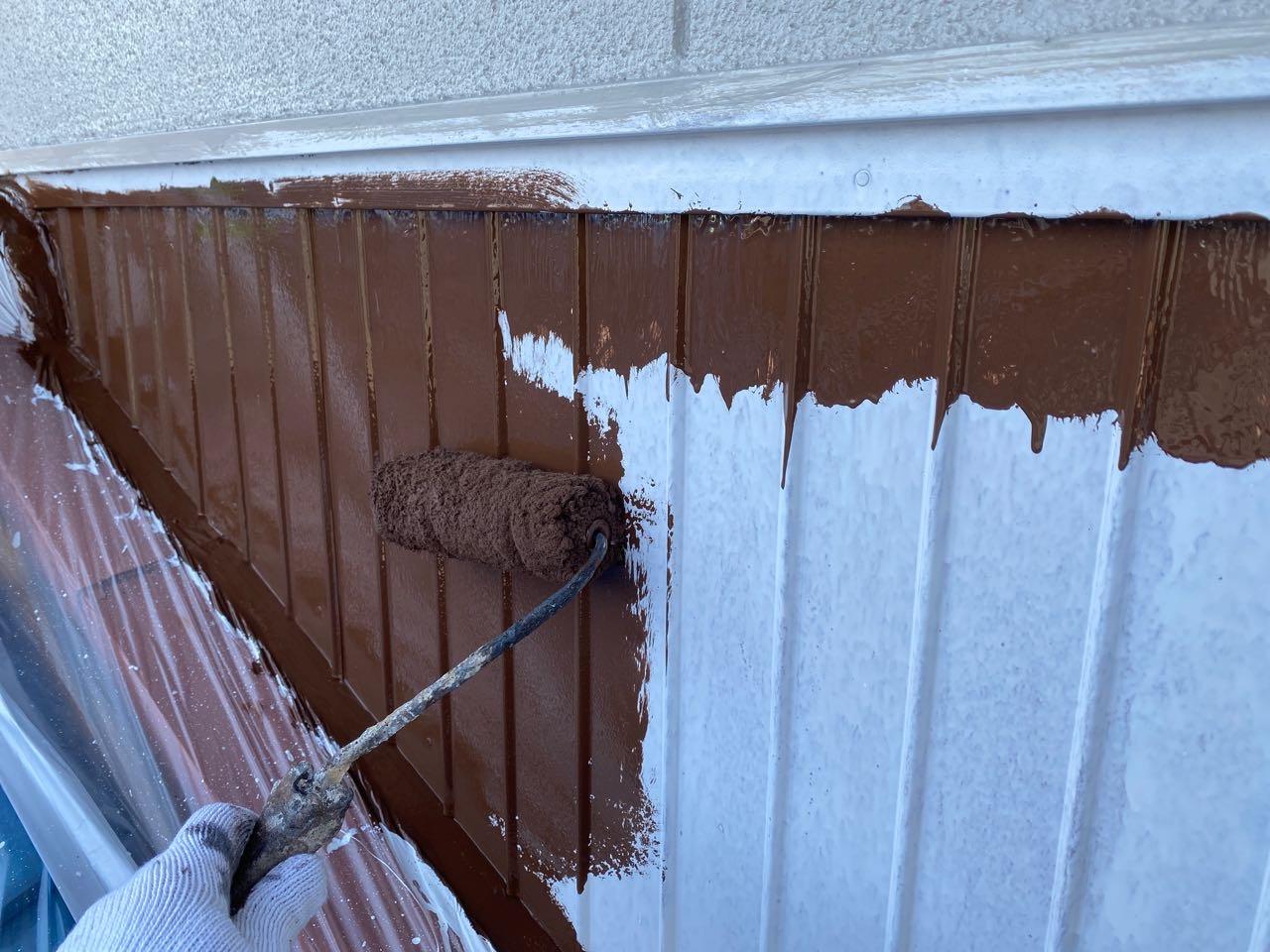 【外壁塗装2】中塗り