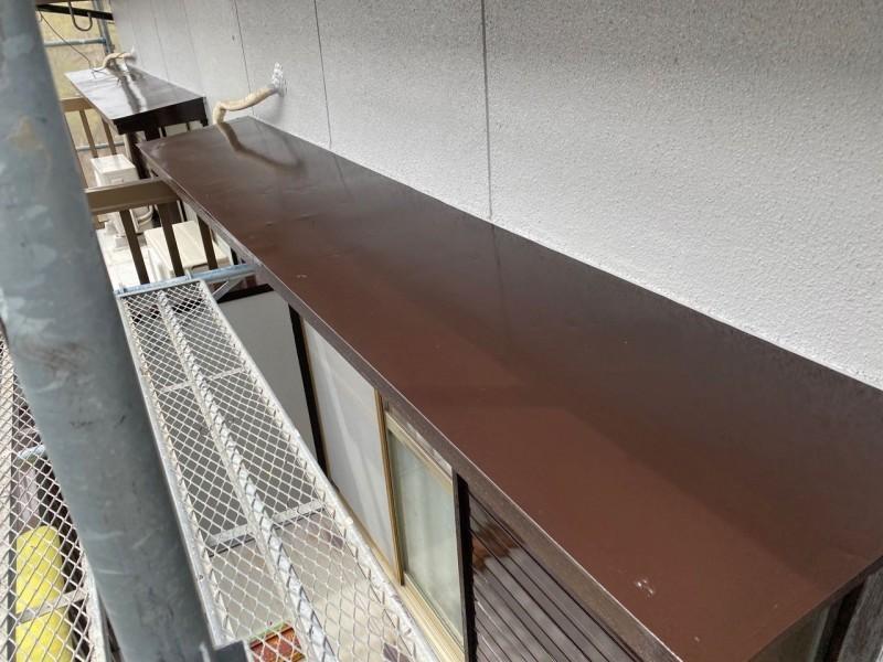 【庇塗装】完了