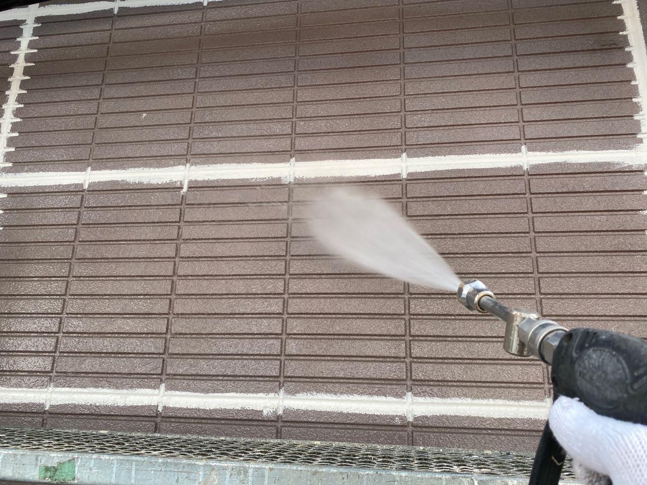 【外壁洗浄】高圧水洗浄