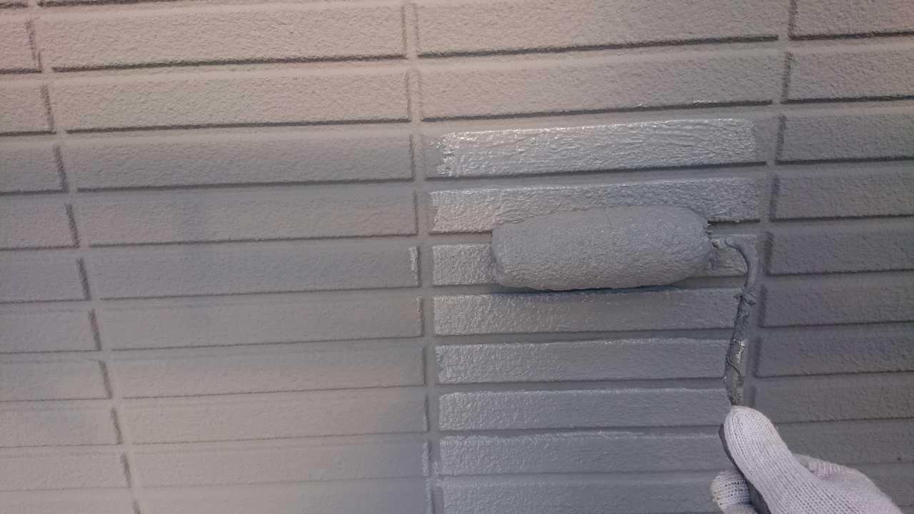 【外壁塗装2】上塗り