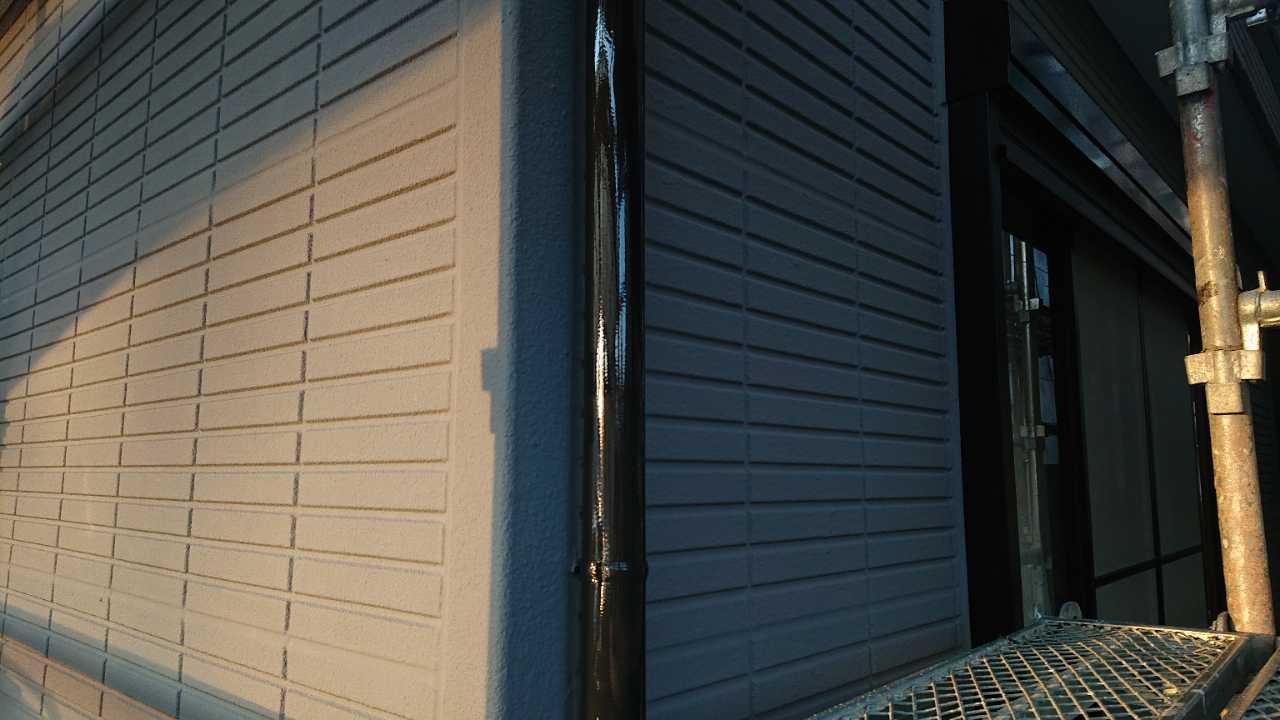 【雨樋塗装】完了