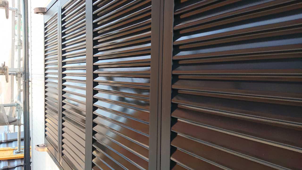 【雨戸塗装】完了