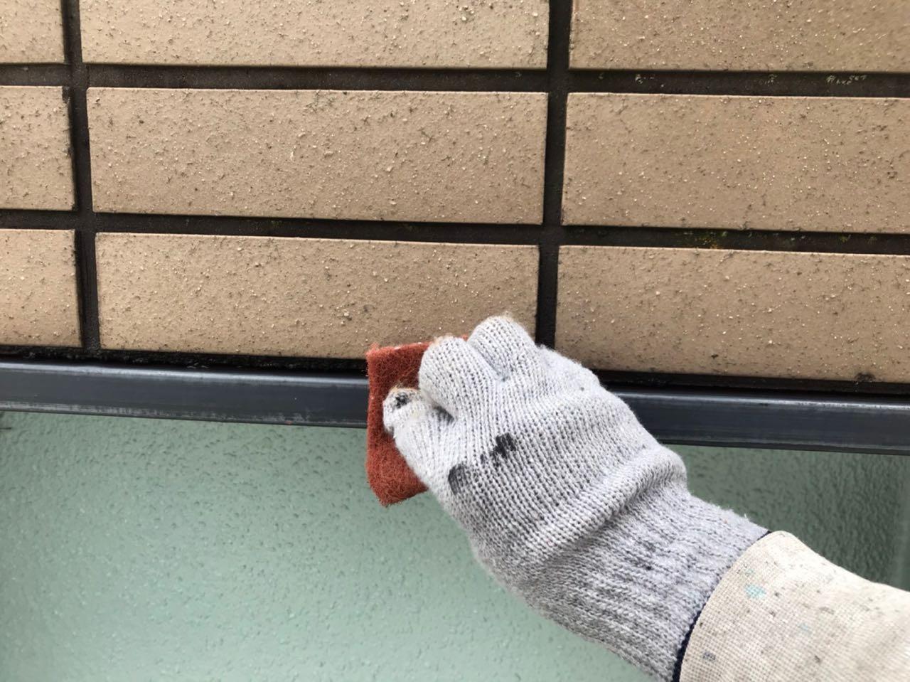 【熨斗板金塗装】ケレン作業