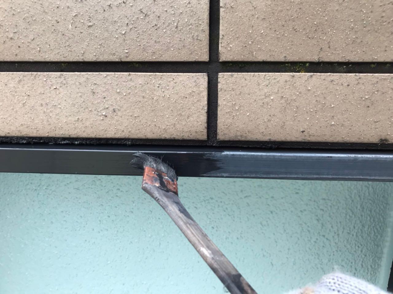 【熨斗板金塗装】仕上げ塗装1回目