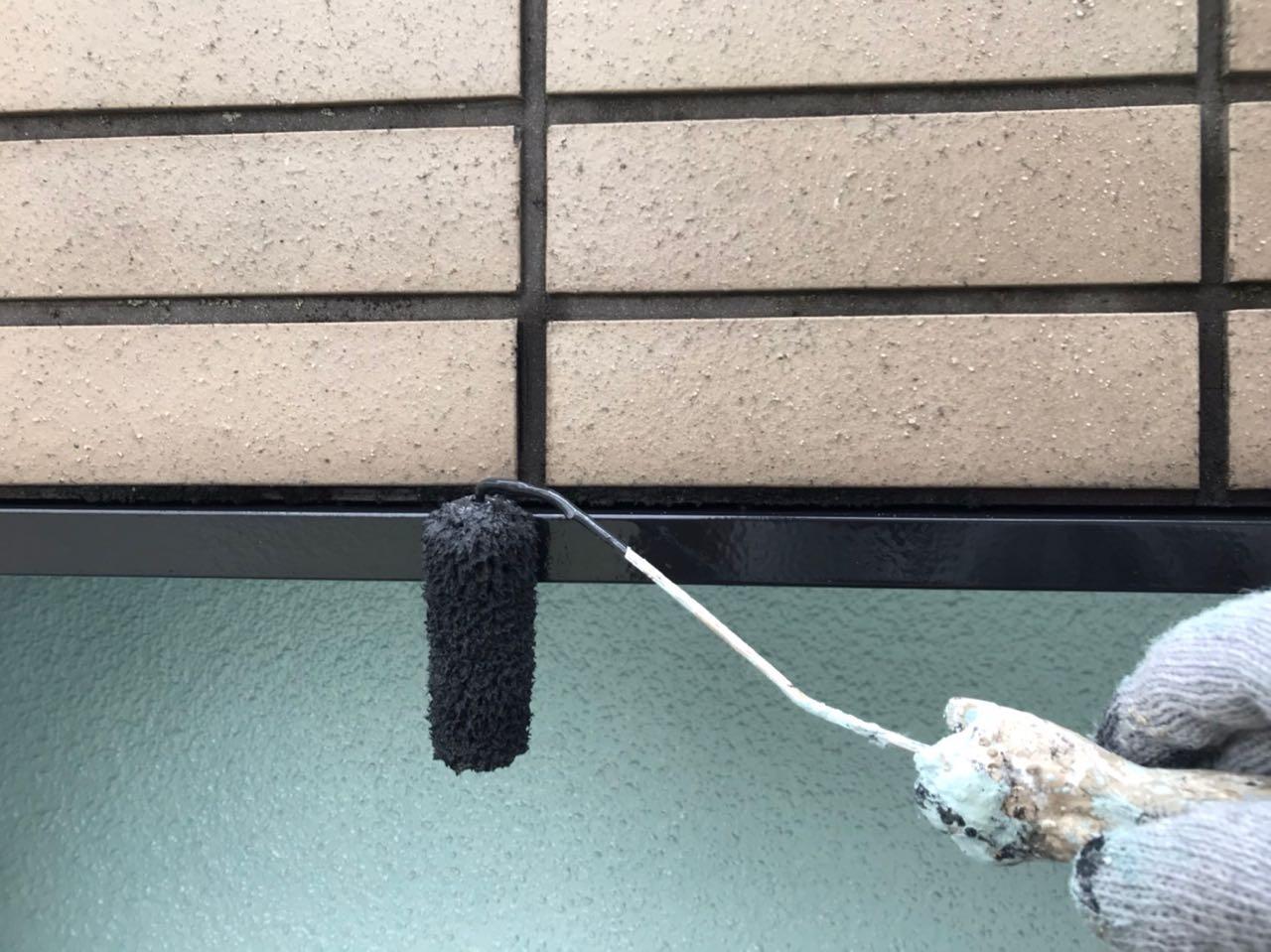 【熨斗板金塗装】仕上げ塗装2回目