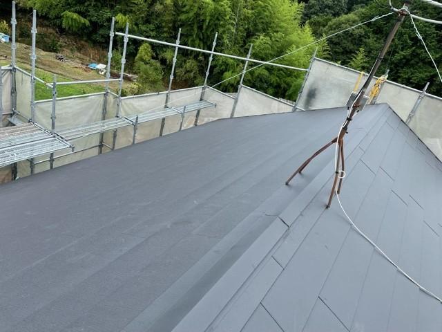 【屋根板金工事】完成全景