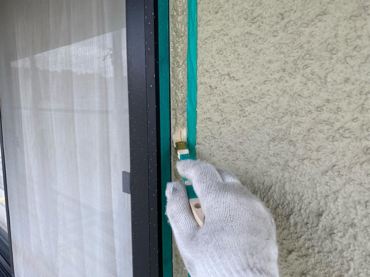 【シーリング工事】プライマー処理