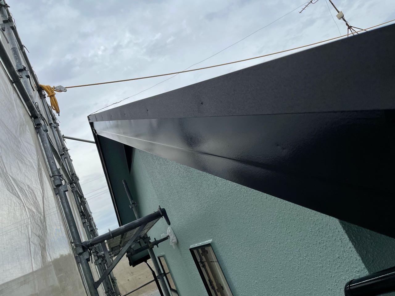 【破風・鼻隠し塗装】完了