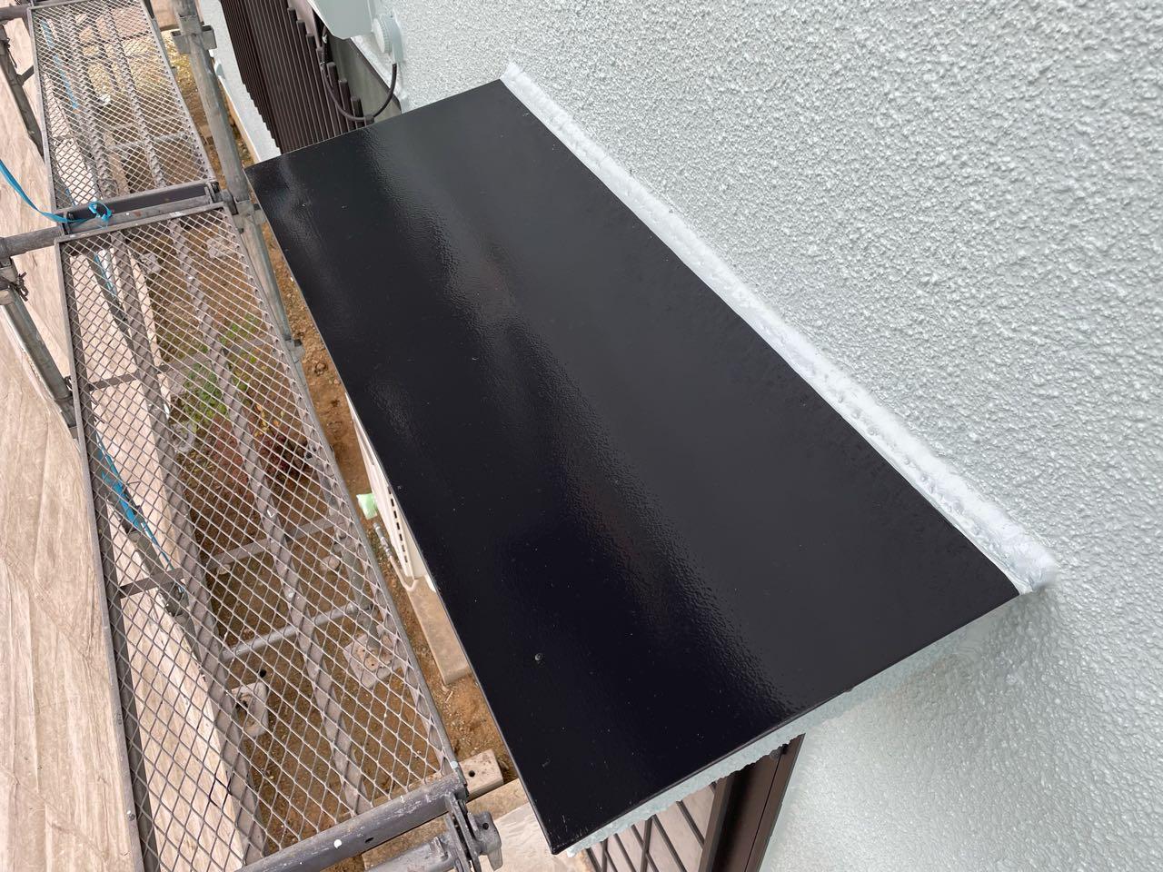 【庇塗装】完了