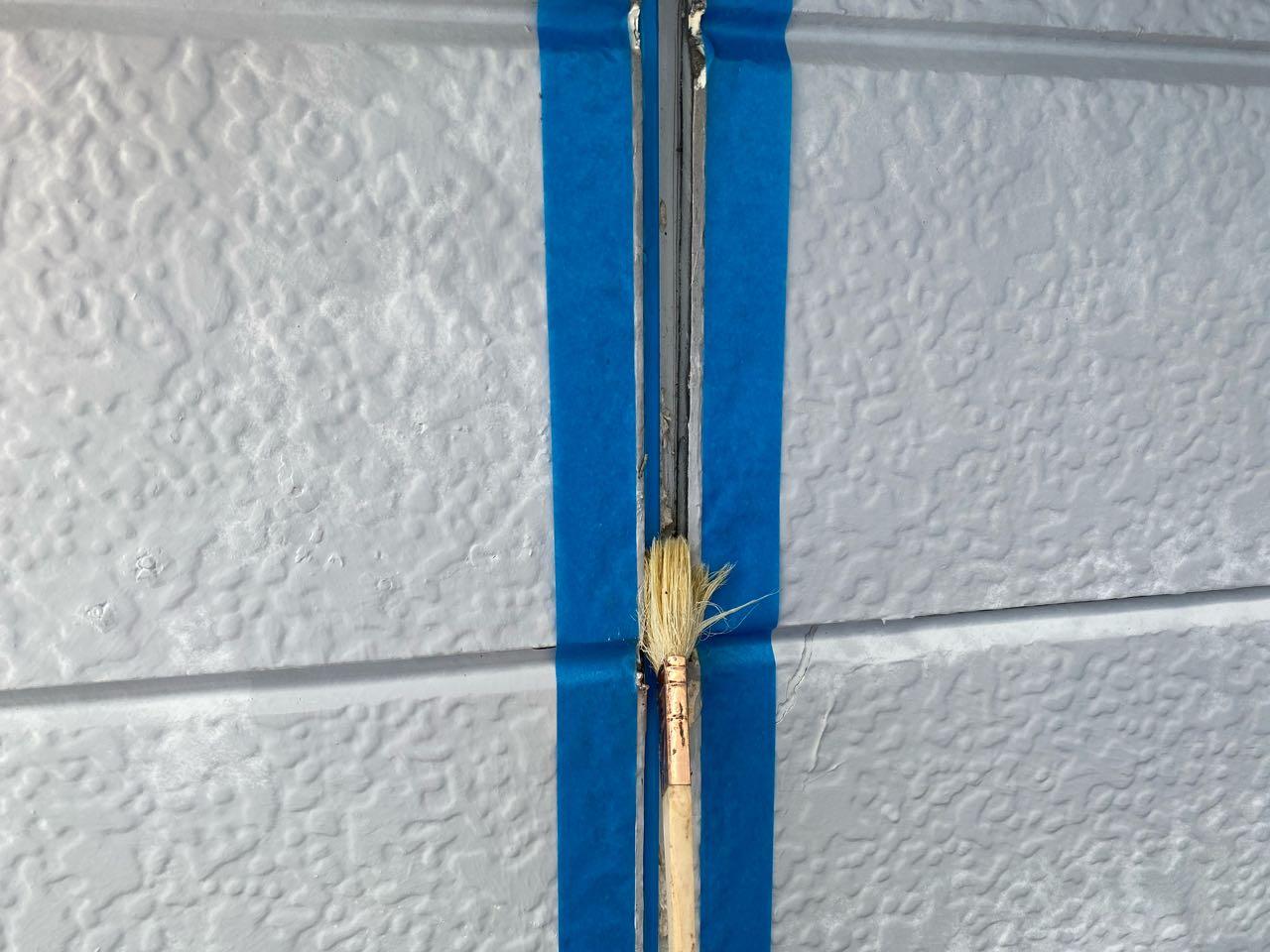 【シーリング工事】プライマー処理