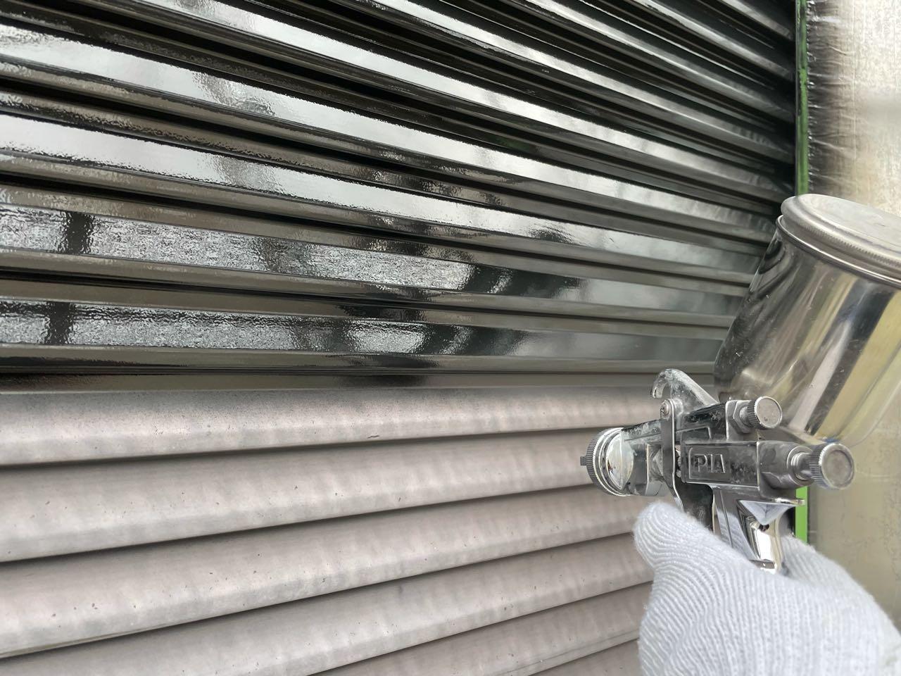 【雨戸塗装】下塗り