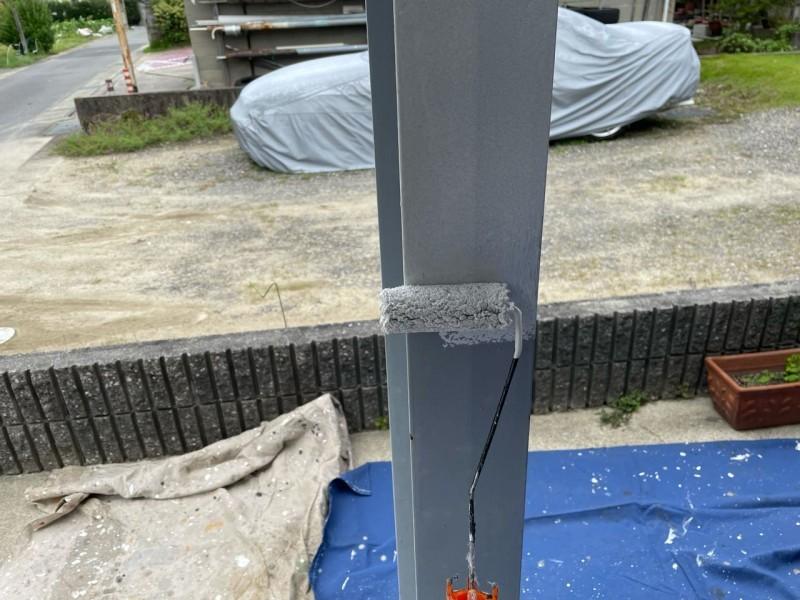 【スリムダクト塗装】下塗り