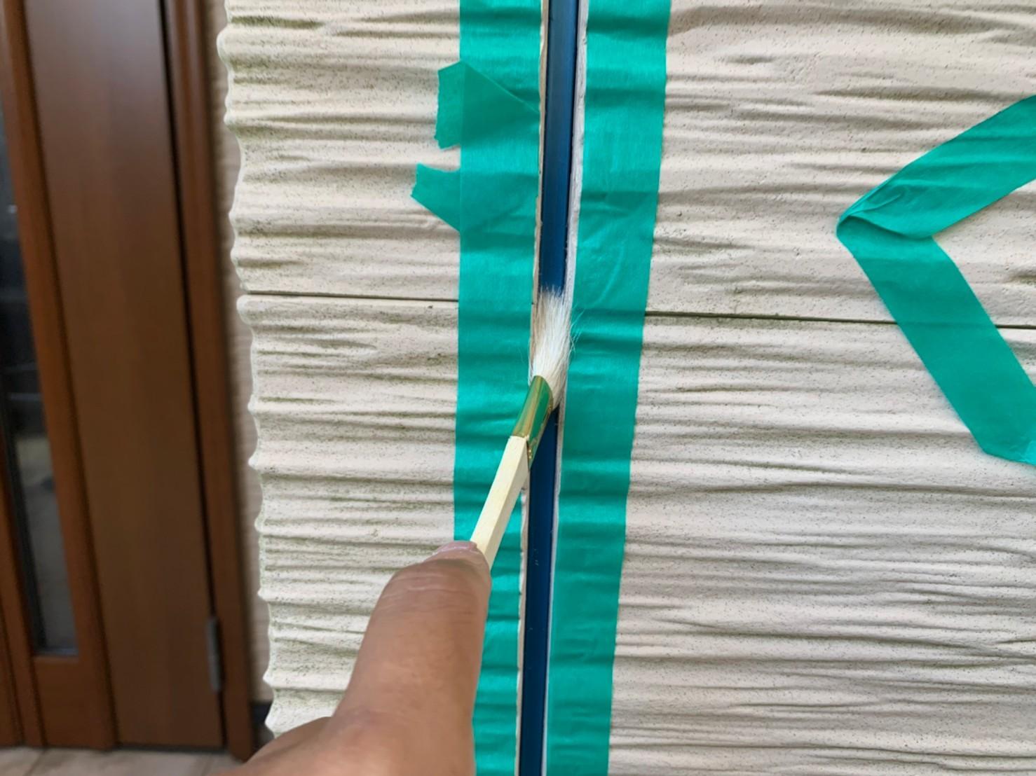 【シーリング工事】プライマー処理